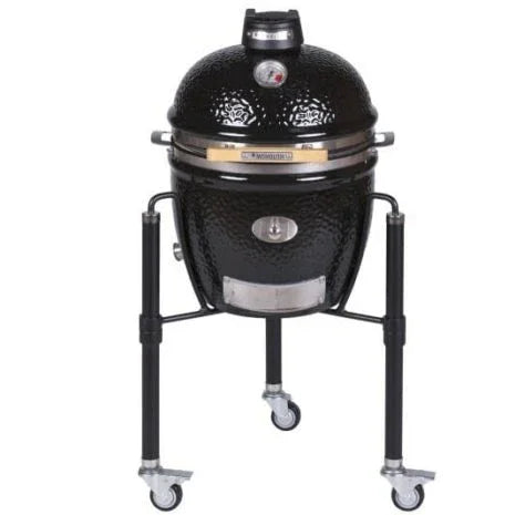 Monolith Junior Pro-Series 2.0 Kamado Charcoal BBQ incl. Steel Cart