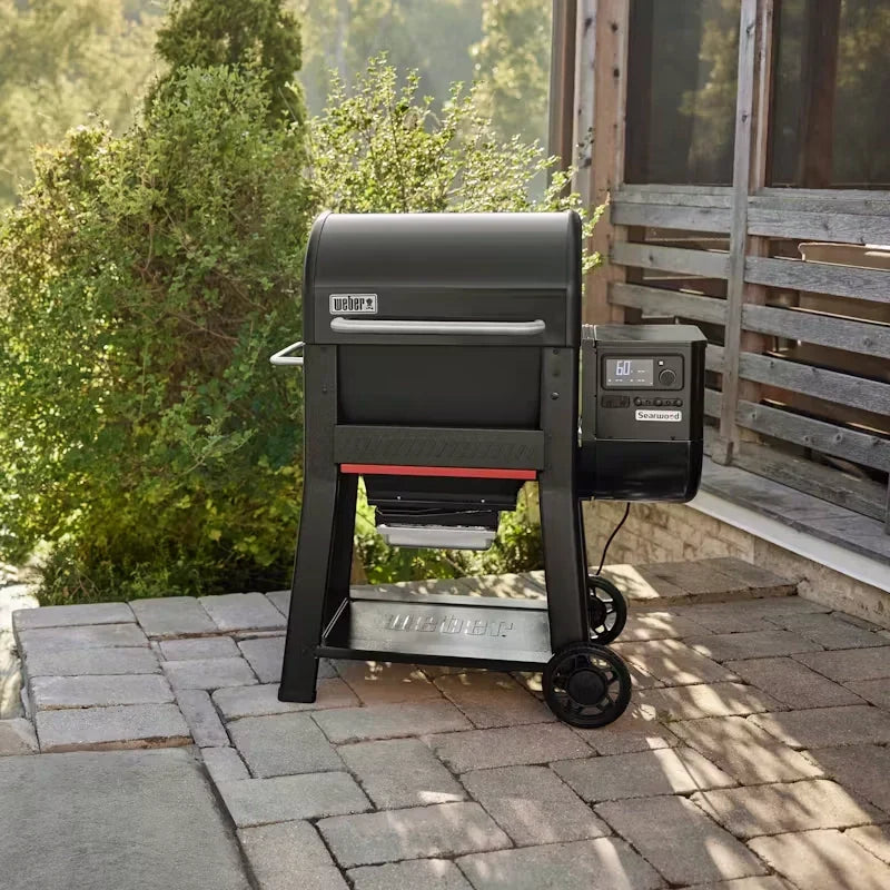 Weber Searwood 600 Wood Pellet Smoker BBQ Grill