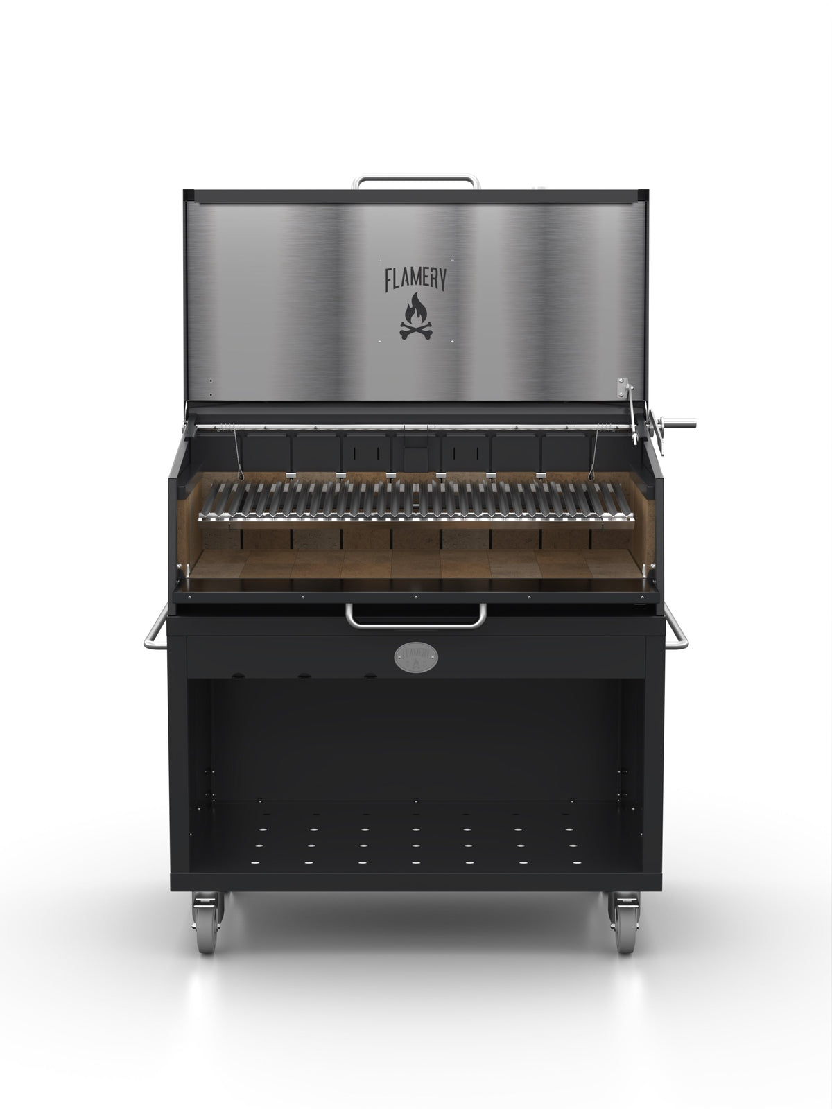 Flamery ASADO PRO.2.2 – Large Asado Grill on Trolley