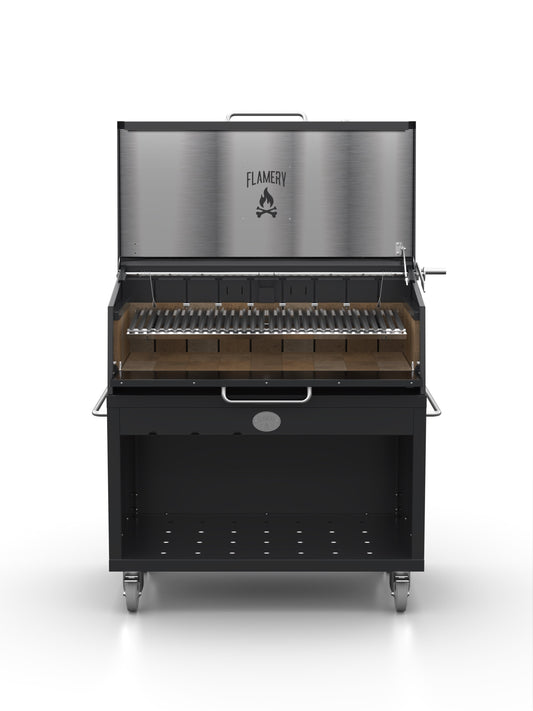 Flamery ASADO PRO.2.2 – Large Asado Grill on Trolley