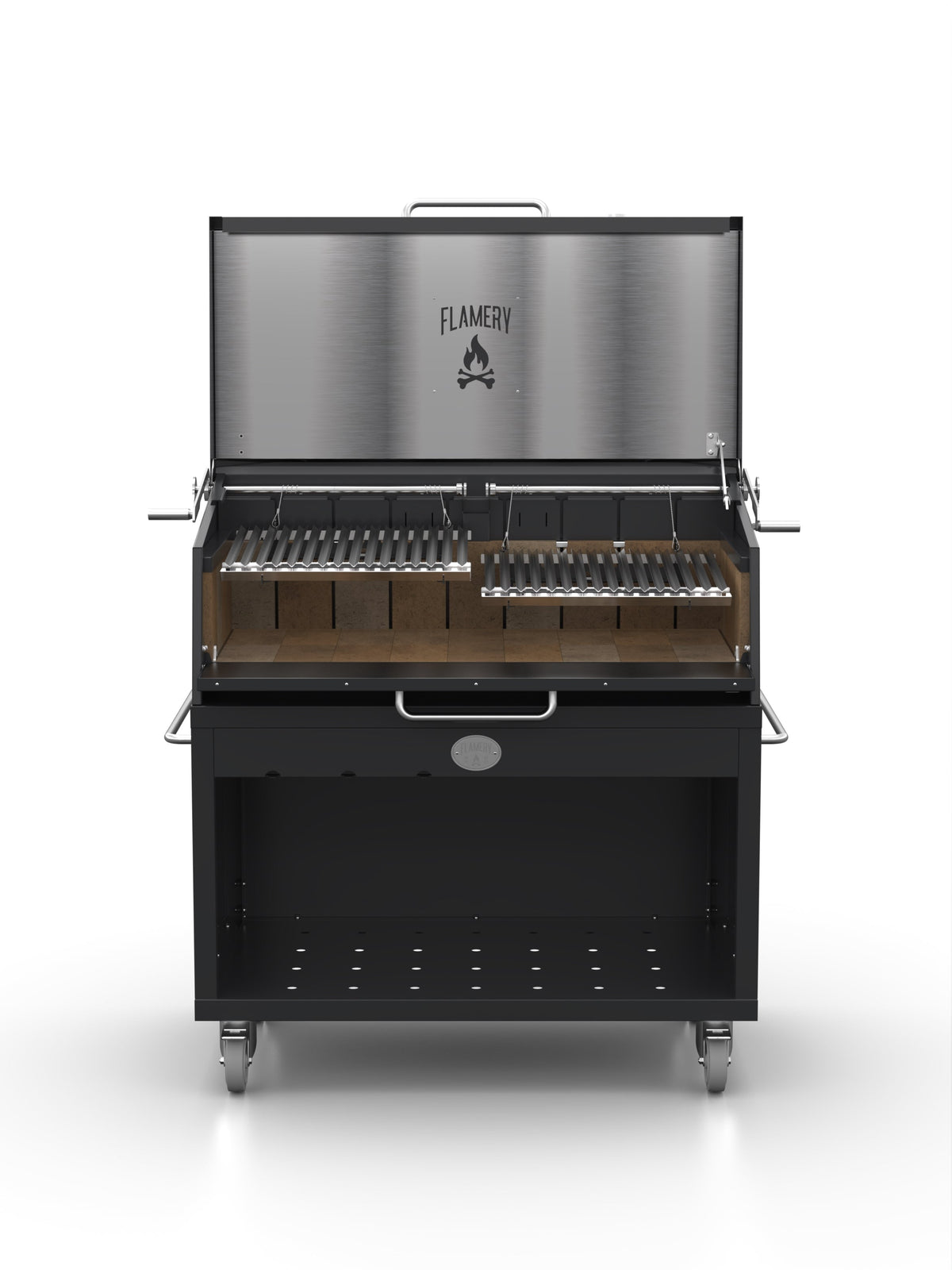 Flamery ASADO PRO.2.2 – Large Asado Grill on Trolley