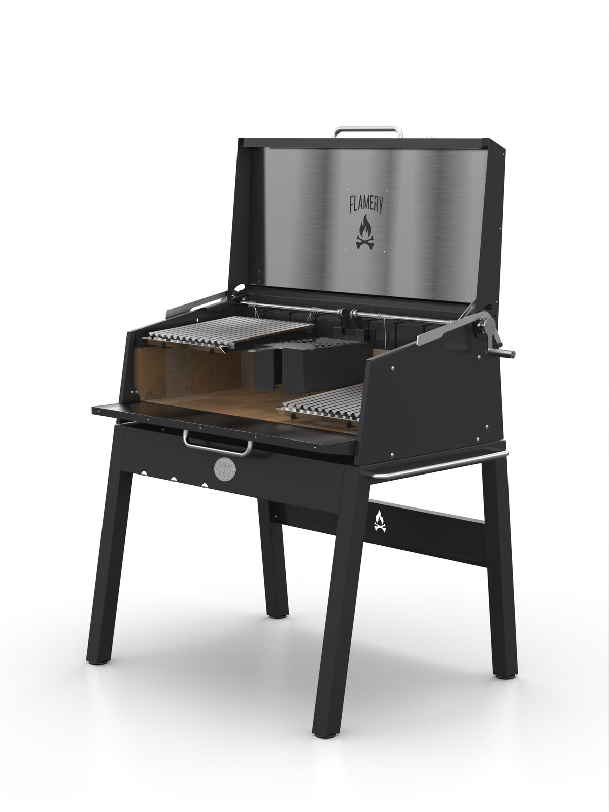 Flamery ASADO PRO.1.2 – Large Asado Grill on Stand