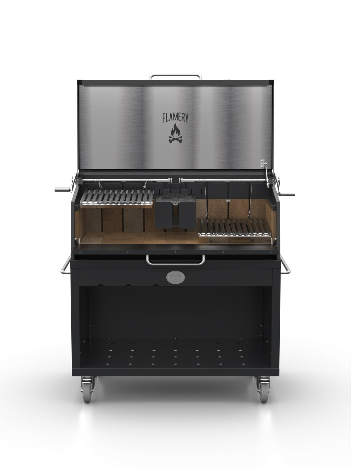 Flamery ASADO PRO.2.2 – Large Asado Grill on Trolley