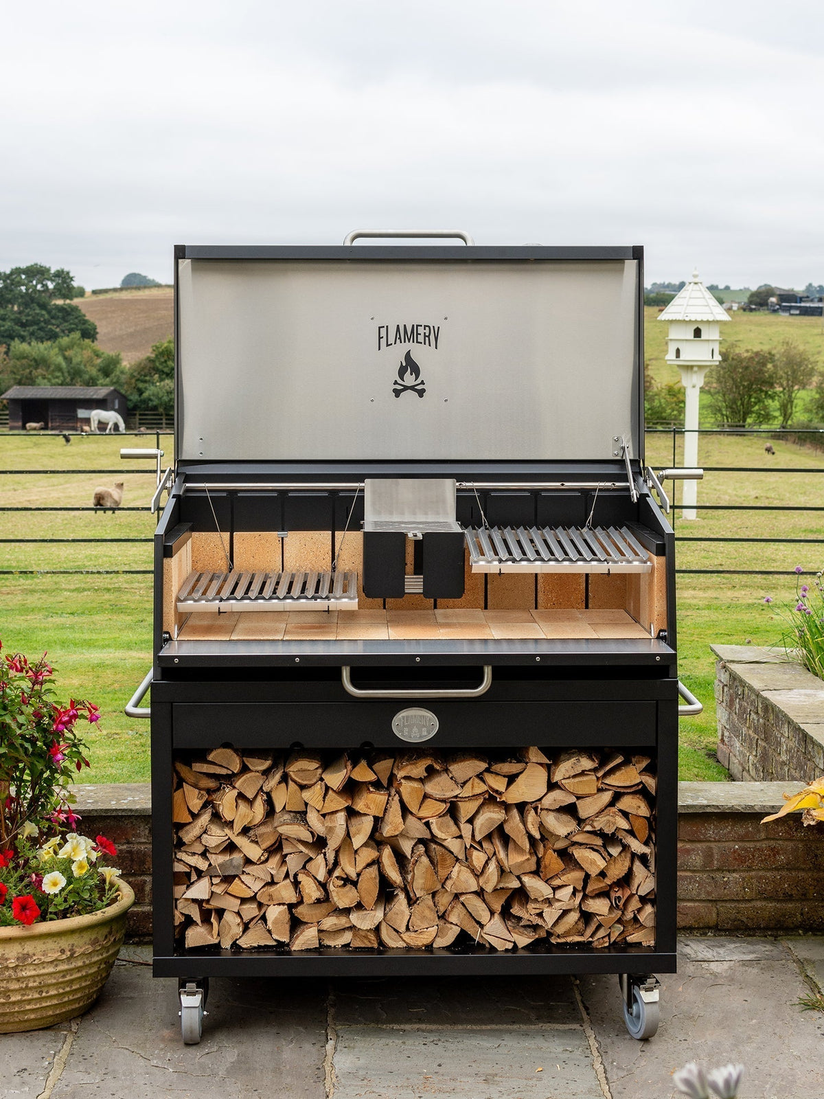 Flamery ASADO PRO.2.2 – Large Asado Grill on Trolley