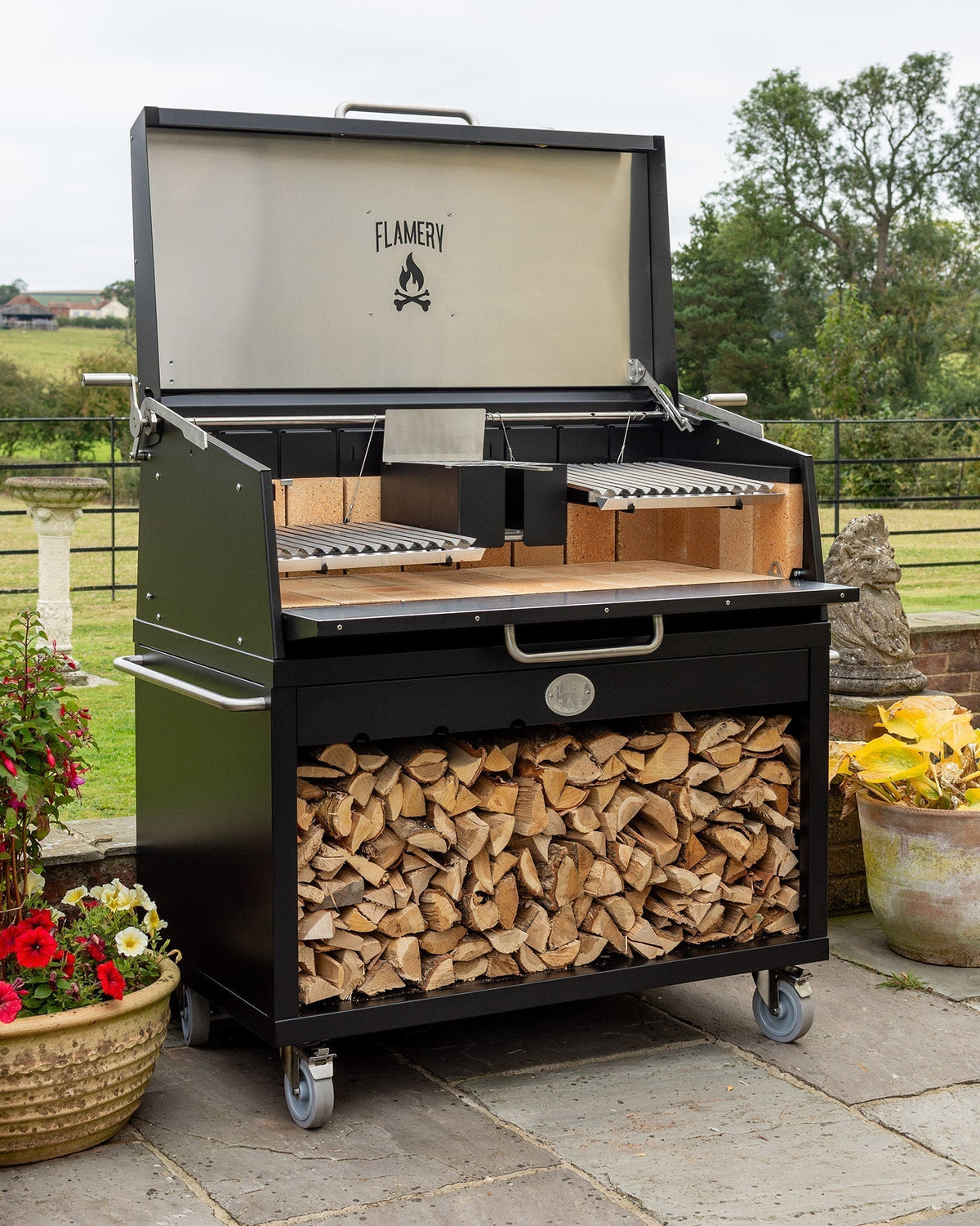 Flamery ASADO PRO.2.1 – Small Asado Grill on Trolley