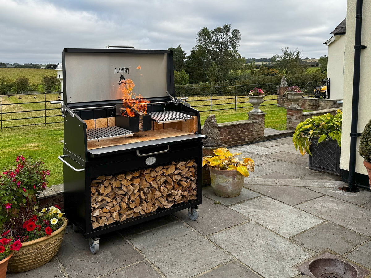 Flamery ASADO PRO.2.2 – Large Asado Grill on Trolley