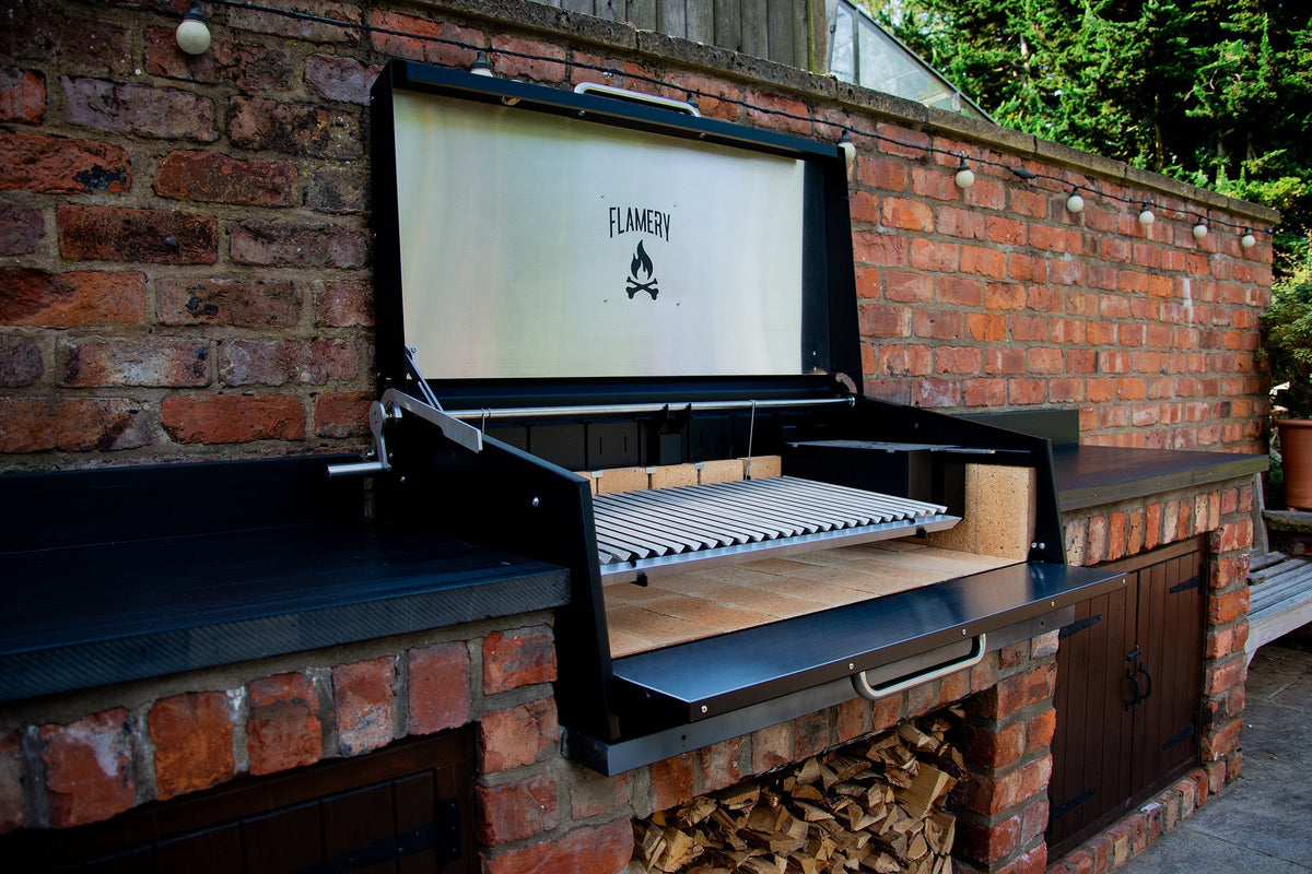 Flamery ASADO PRO.3.2 – Large Asado Grill Built-in